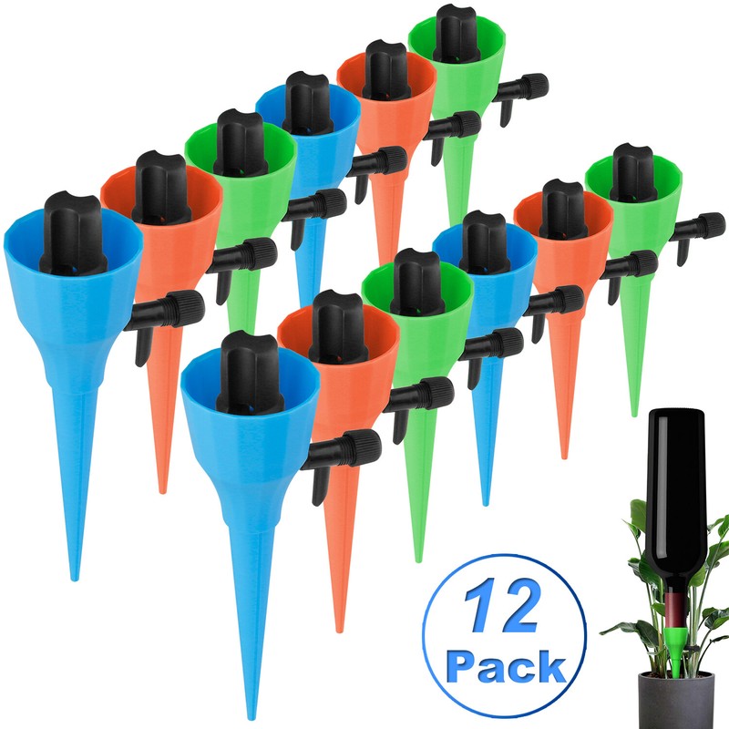 12/24PCS Automatic Self Watering System Plant Water Drip Irrigation Garden Tools gallery