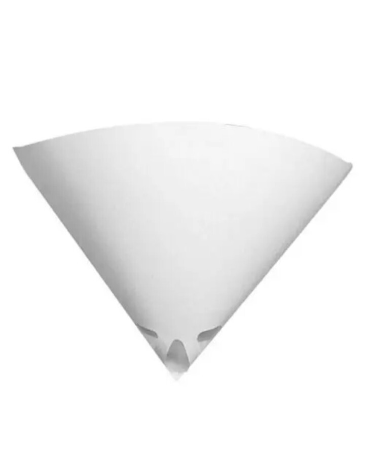 Paper Cone Strainer Medium Mesh All Paint & Stain Filter for Latex or Oil-12 Pk