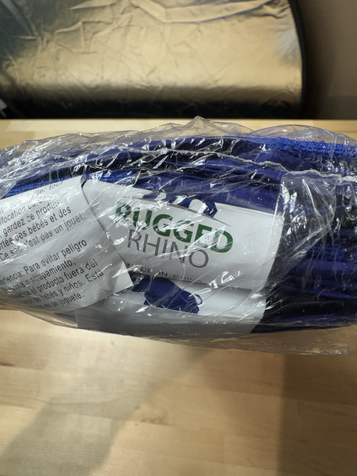 4 Pack RUGGED RHINO Heavy Duty Extra Large Blue Moving Bags 27"L x 14"W x 15"H gallery