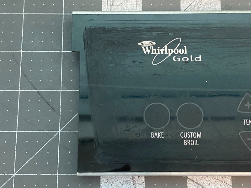 Whirlpool Range Oven Touch Panel ONLY P# W10122294 gallery