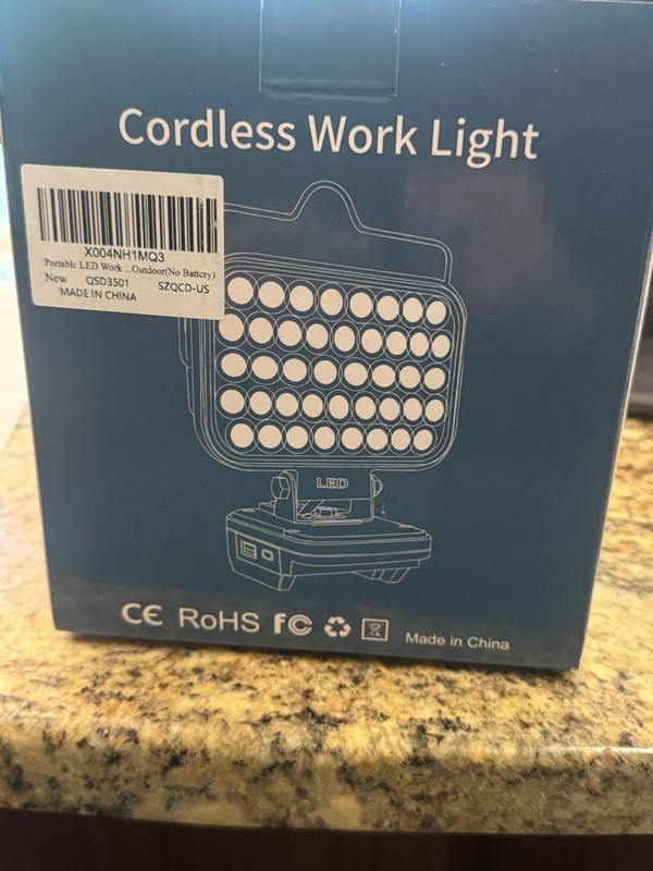 Cordless Work Light (Light Only) gallery