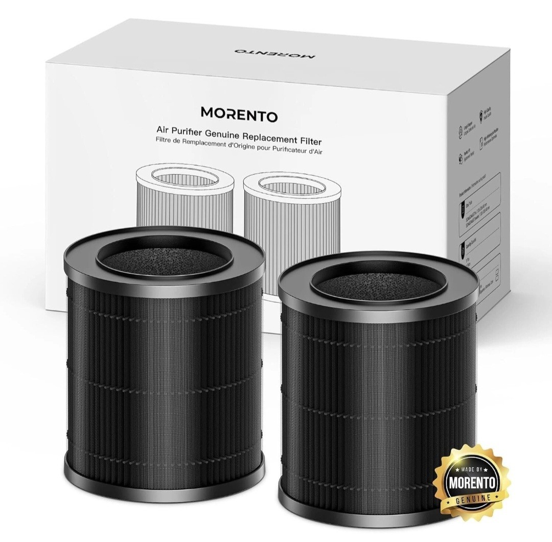 MORENTO 2 Pack MR2566 Genuine Air Purifier Replacement Filter, Original Version gallery