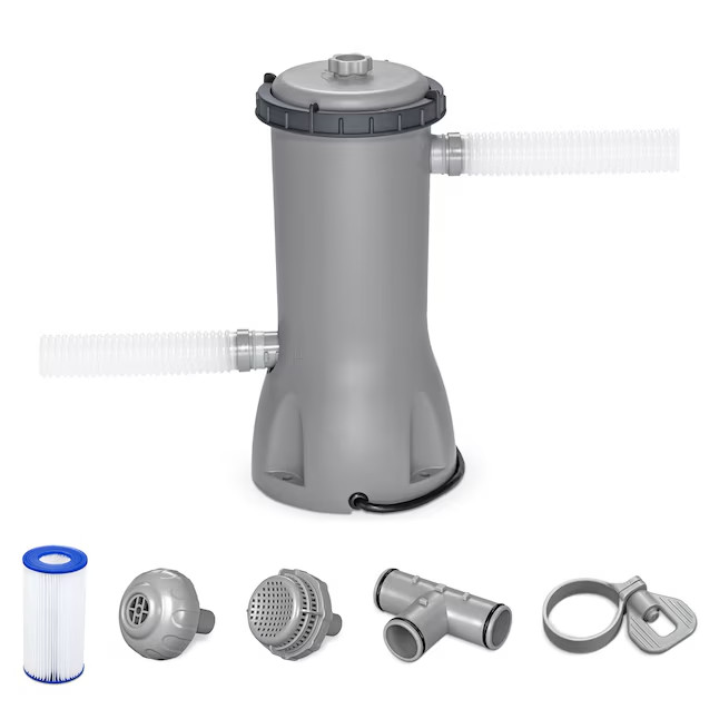 Bestway Flowclear 1000 Gallons per Hour Above Ground Swimming Pool Filter Pump gallery