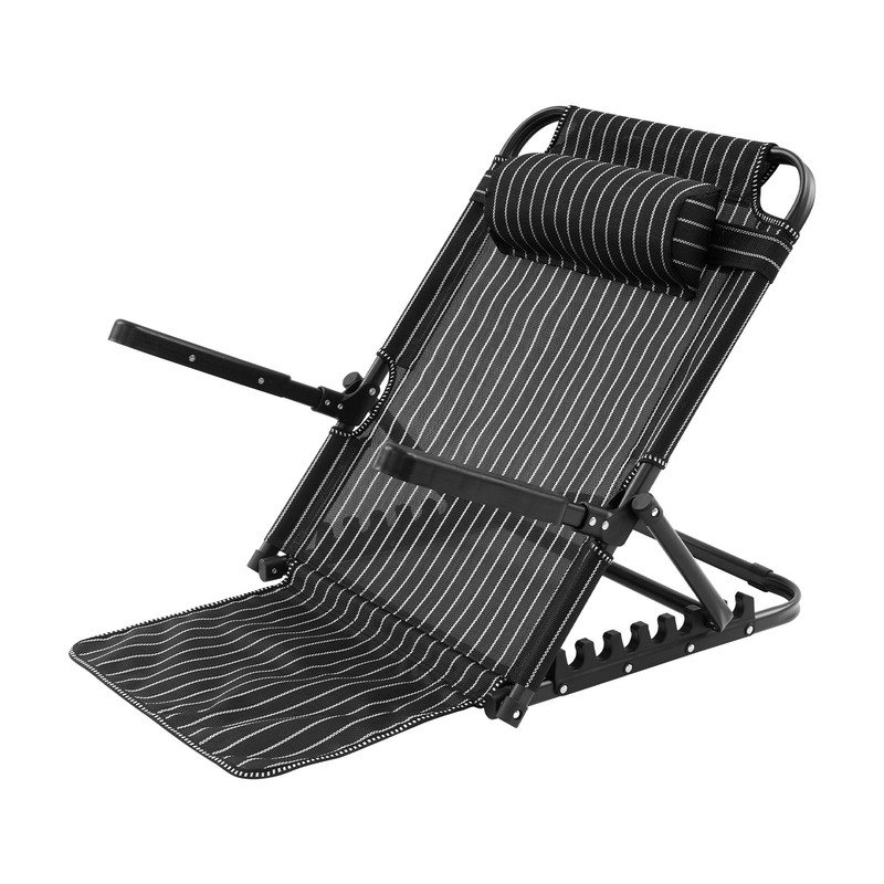 7 Position Adjustable Bed Backrest Support w/ Arms & Headrest Folding Reading gallery