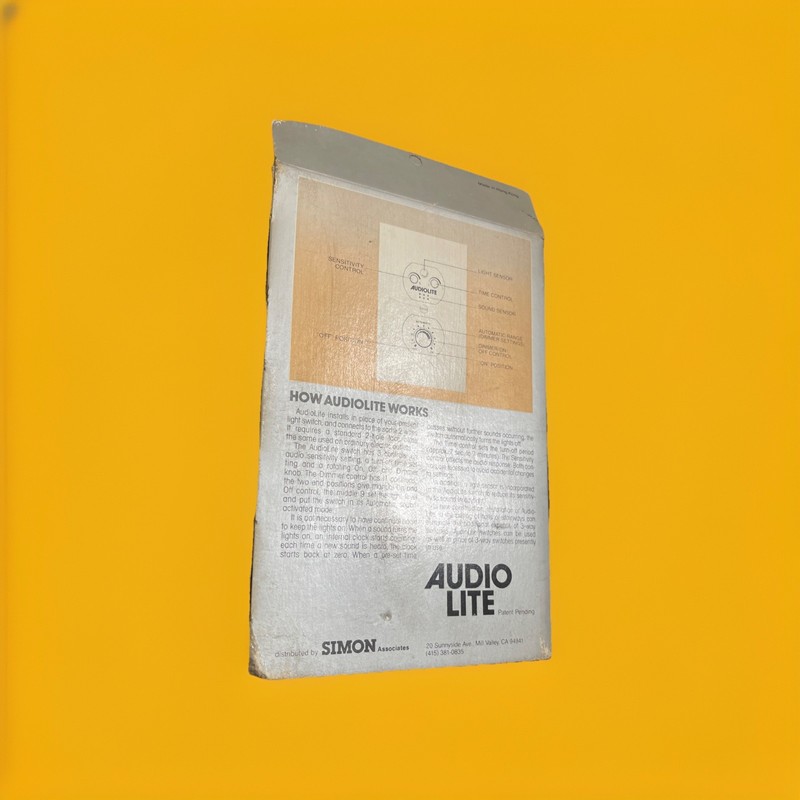 🔥Audio Lite Sound Actuated Light Switch, 120V AC, Voice Activated Wall ~ 1 Unit gallery