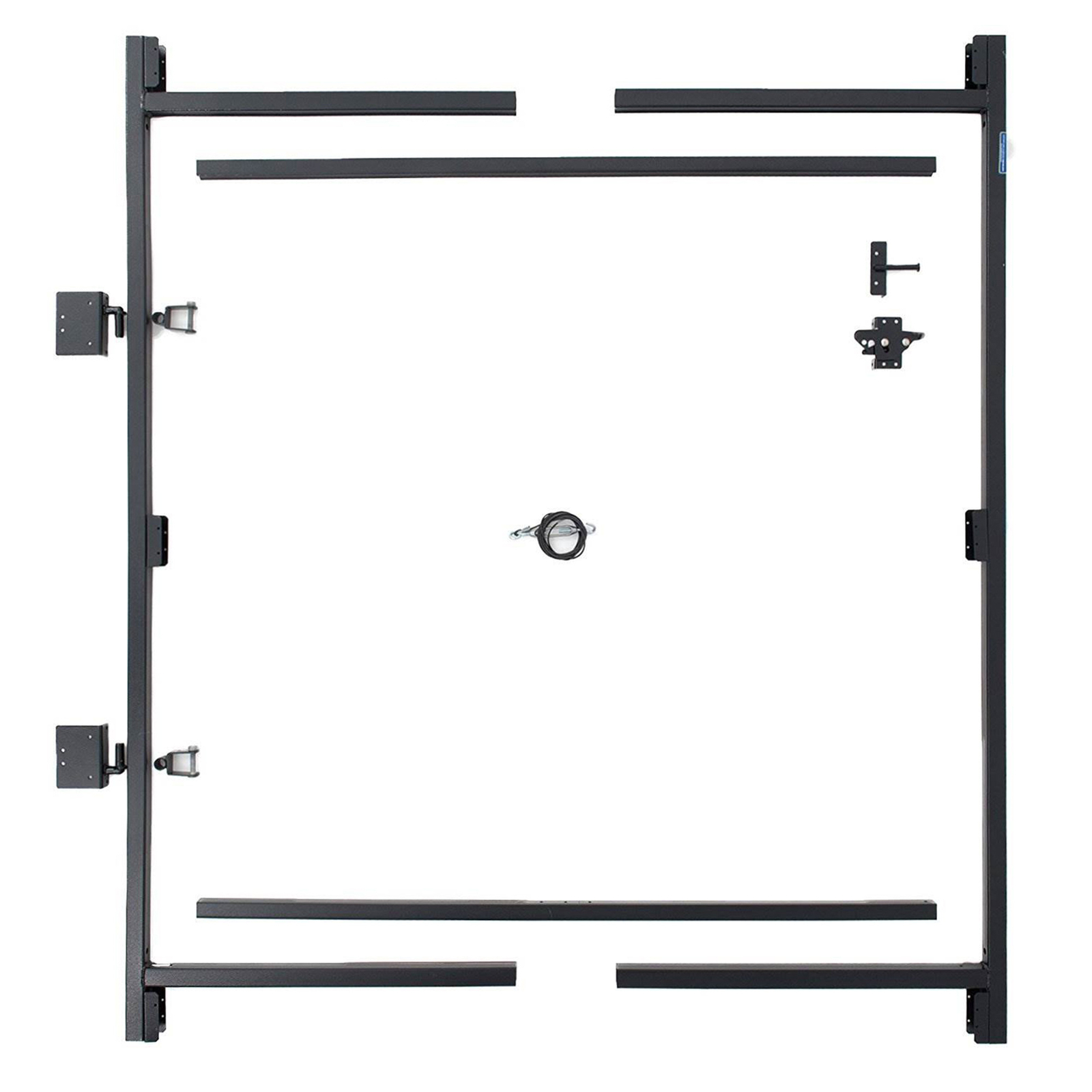 Adjust-A-Gate Steel Frame Gate Building Kit, 60"-96" Wide Opening Up To 6' High gallery