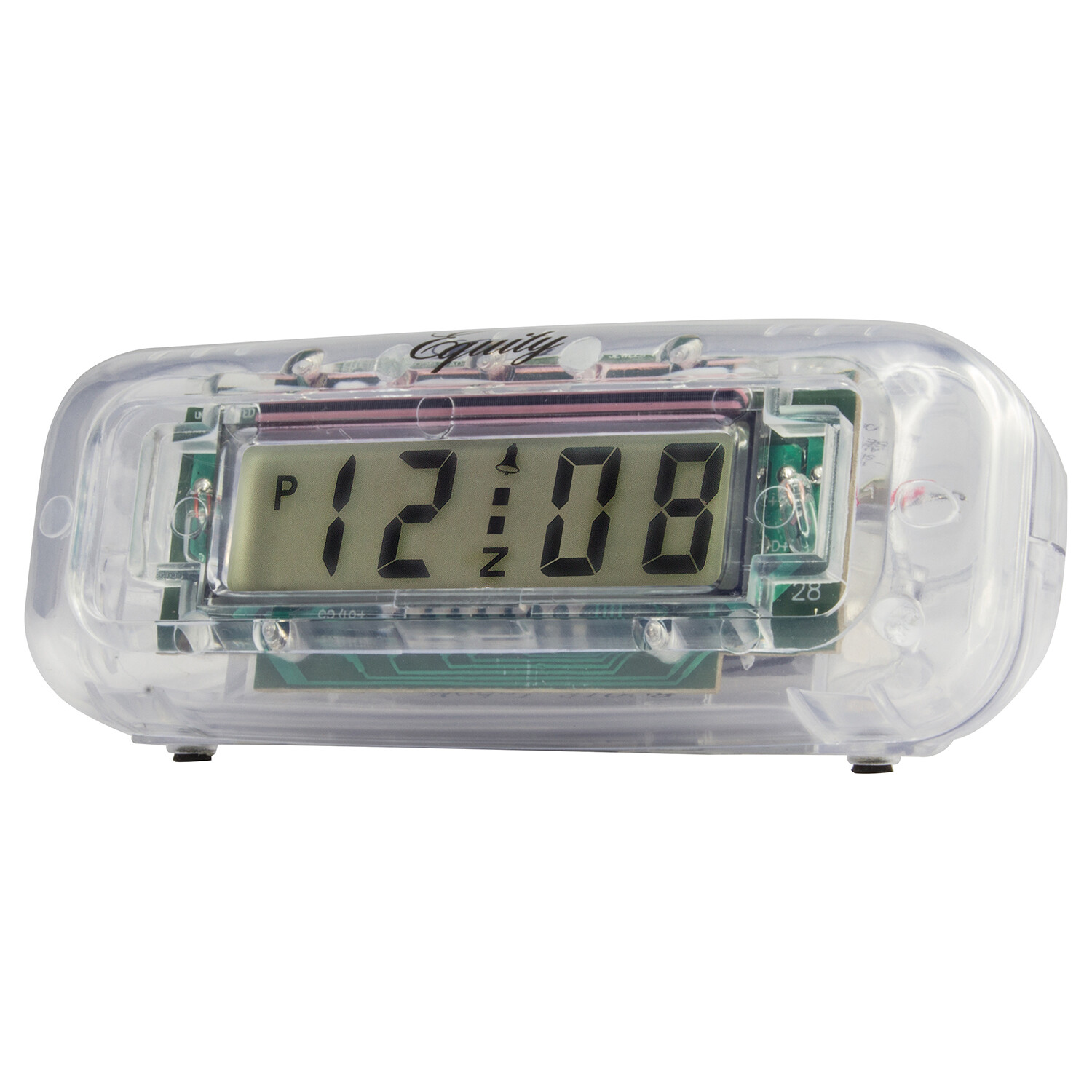 31008 Equity by La Crosse Clear Digital Alarm Clock with 0.6" LCD Display gallery