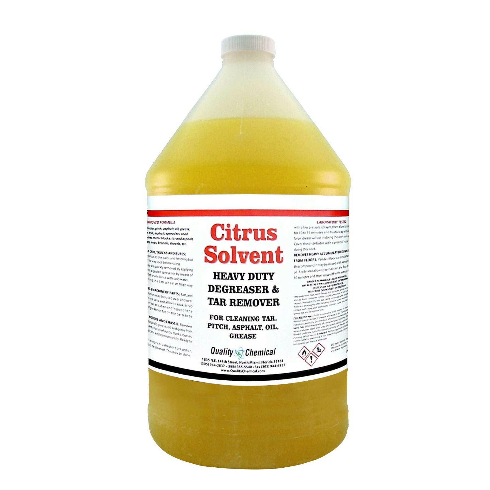 Citrus Solvent Degreaser & Tar Remover / 1 gallon (128 oz.) gallery