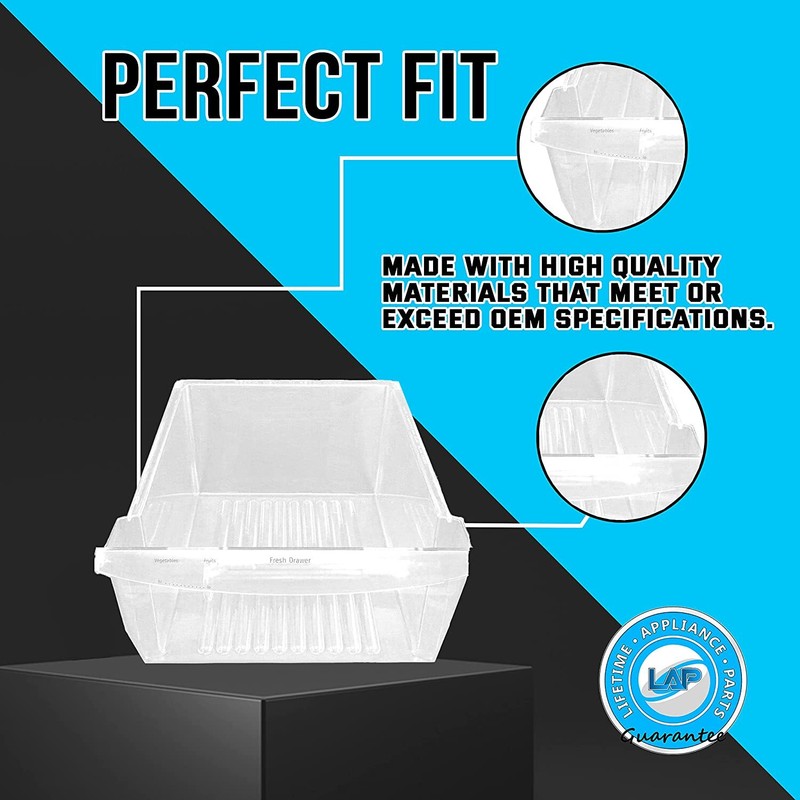240351061 Crisper Bin Compatible with Frigidaire Refrigerator gallery