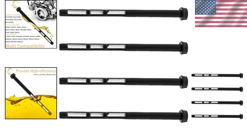 4-Pack Fuel Filter Compatible with Cub Cadet Lawn Mowers for Optimal Performance gallery