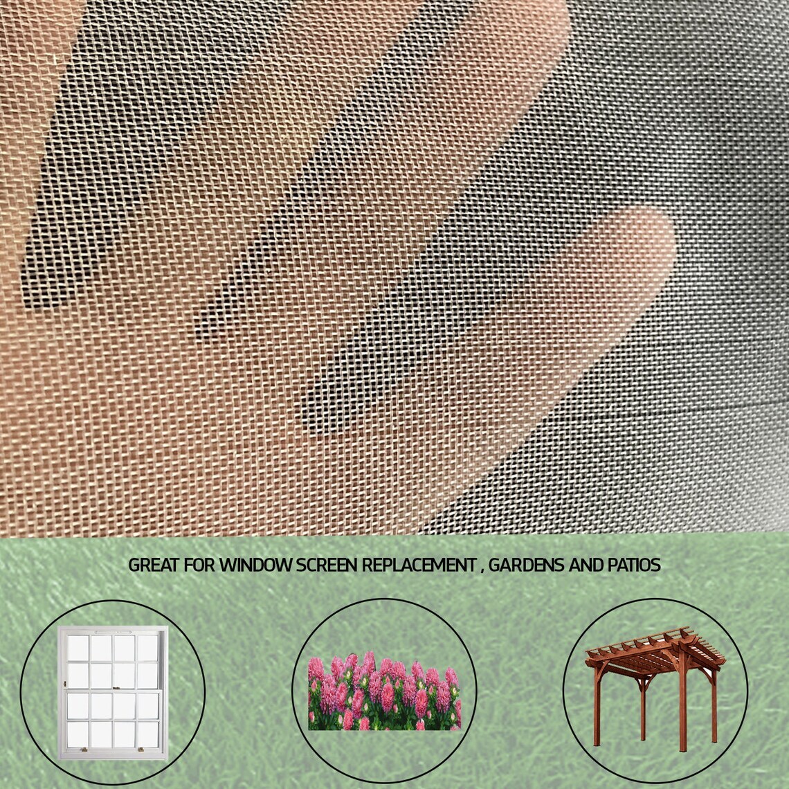 Heavy Duty Fine Mosquito Net, Bugs, Pool/Pond Leaf Cover, Mesh Screen Net-White gallery