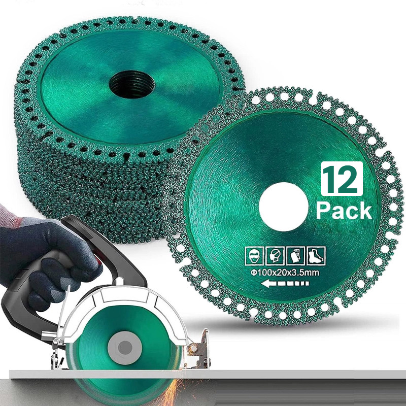 12PCS 100mm Indestructible Disc for Grinder Indestructible Disc Cut Everything gallery