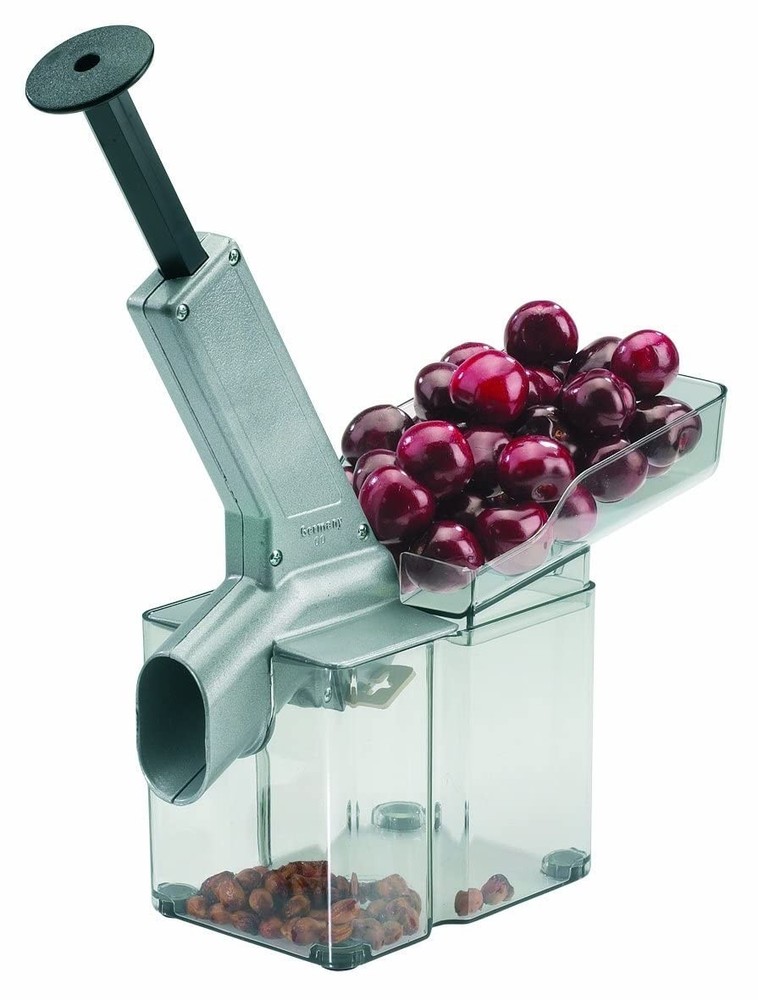 Kirschomat Cherry Pitter – High Capacity Cherry Stoner, 33 lbs/Hour, Stainles...