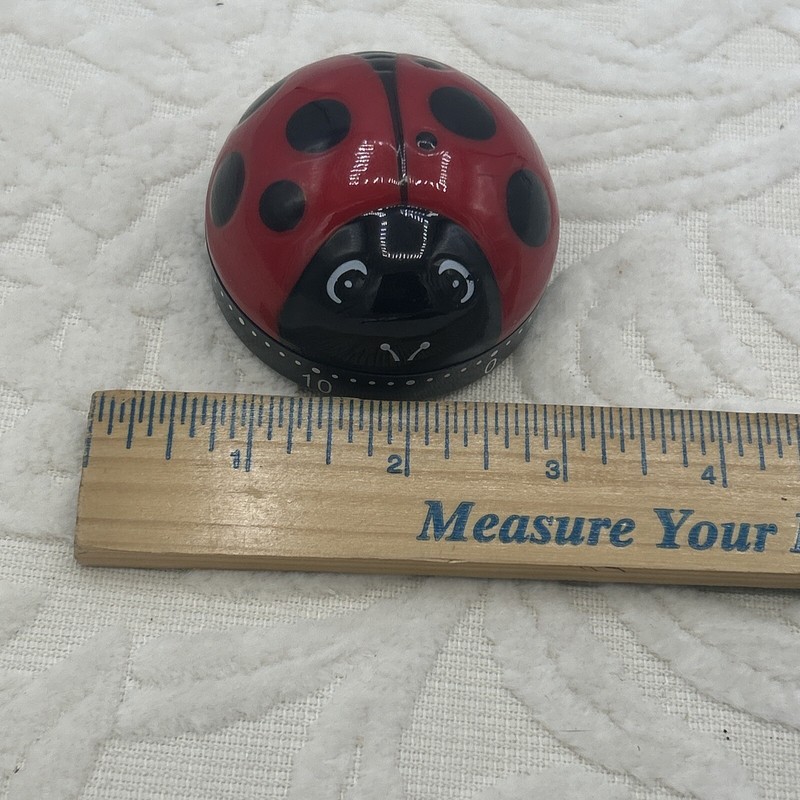 Cooking Timer 60 Min Creative Ladybug Shape Study Timer Abs gallery