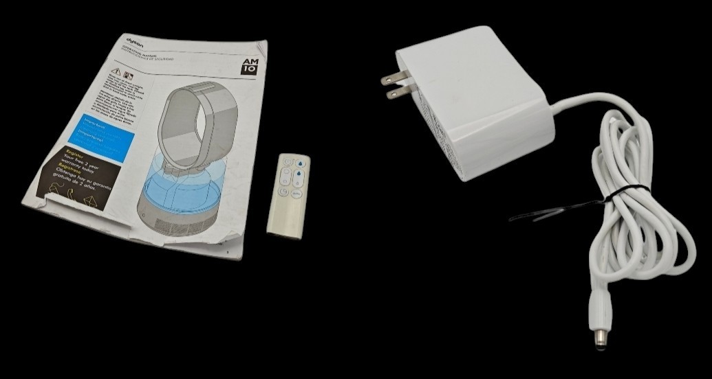 Genuine Dyson AM10 Humidifier AC POWER SUPPLY Cord Plug Adapter REMOTE & MANUAL gallery
