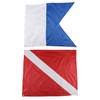 2 Pack Scuba International Diver Flag (20X24Inch) Polyester Alpha gallery