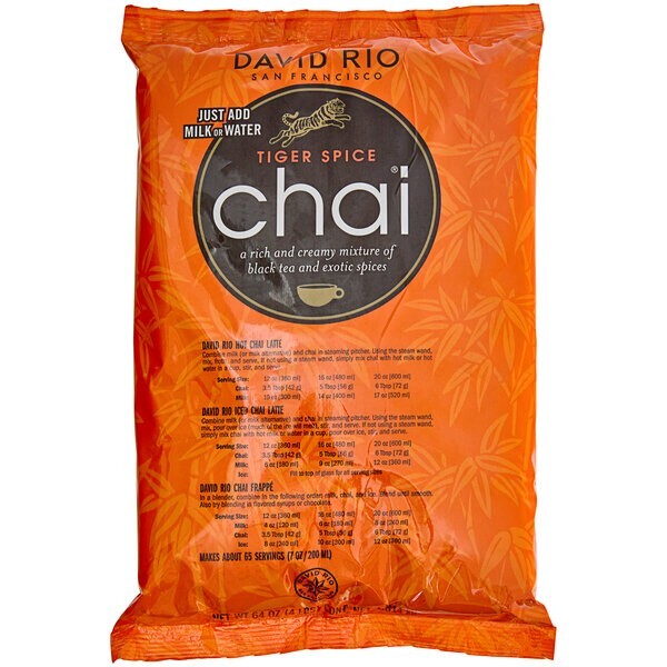 David Rio Tiger Spice Chai, Bulk, 4lb. Bag, New. gallery