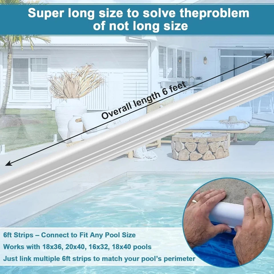 6FT Premium Pool Liner Lock Bead Wedge for Above Ground In Ground Pools gallery