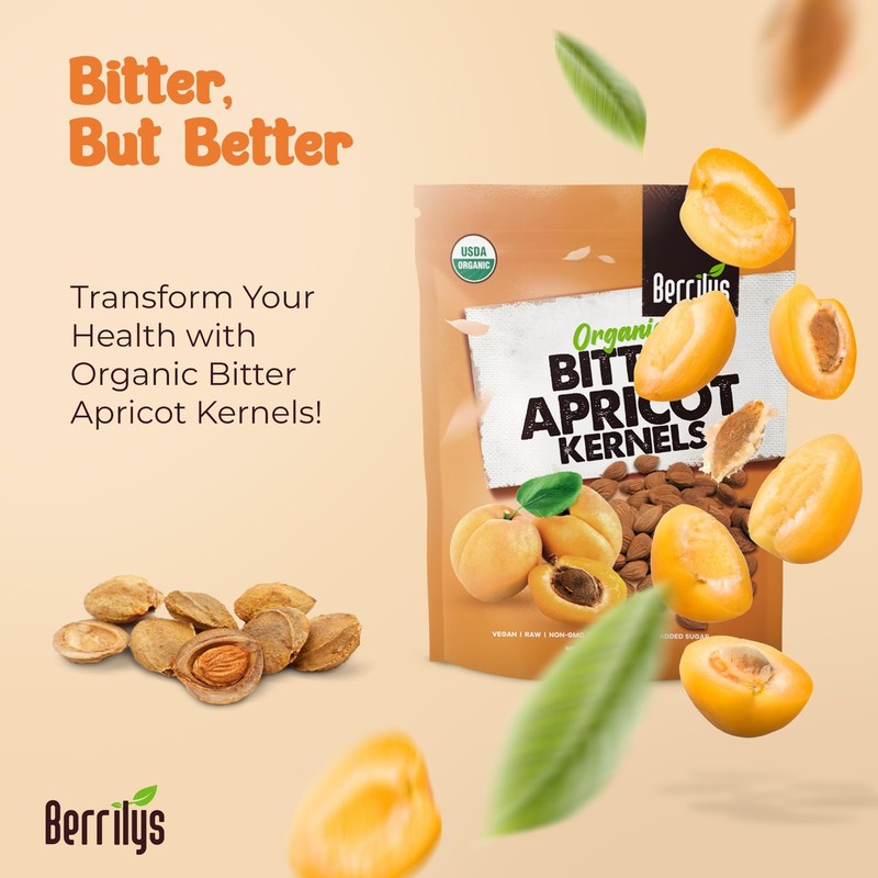 Organic Bitter Apricot Kernels USDA Certified Organic Bitter Apricot Seeds ... gallery