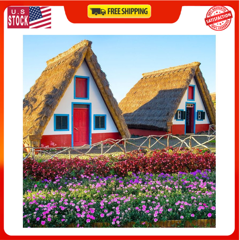 Berlune 16.5ft x 20in Artificial Thatch Roof Roll for Tiki Bar, Patio, Garden gallery