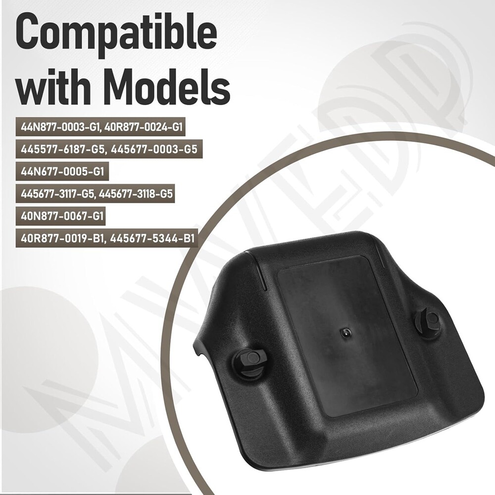 FOR B&S 591658 AIR CLEANER COVER, BLACK W gallery