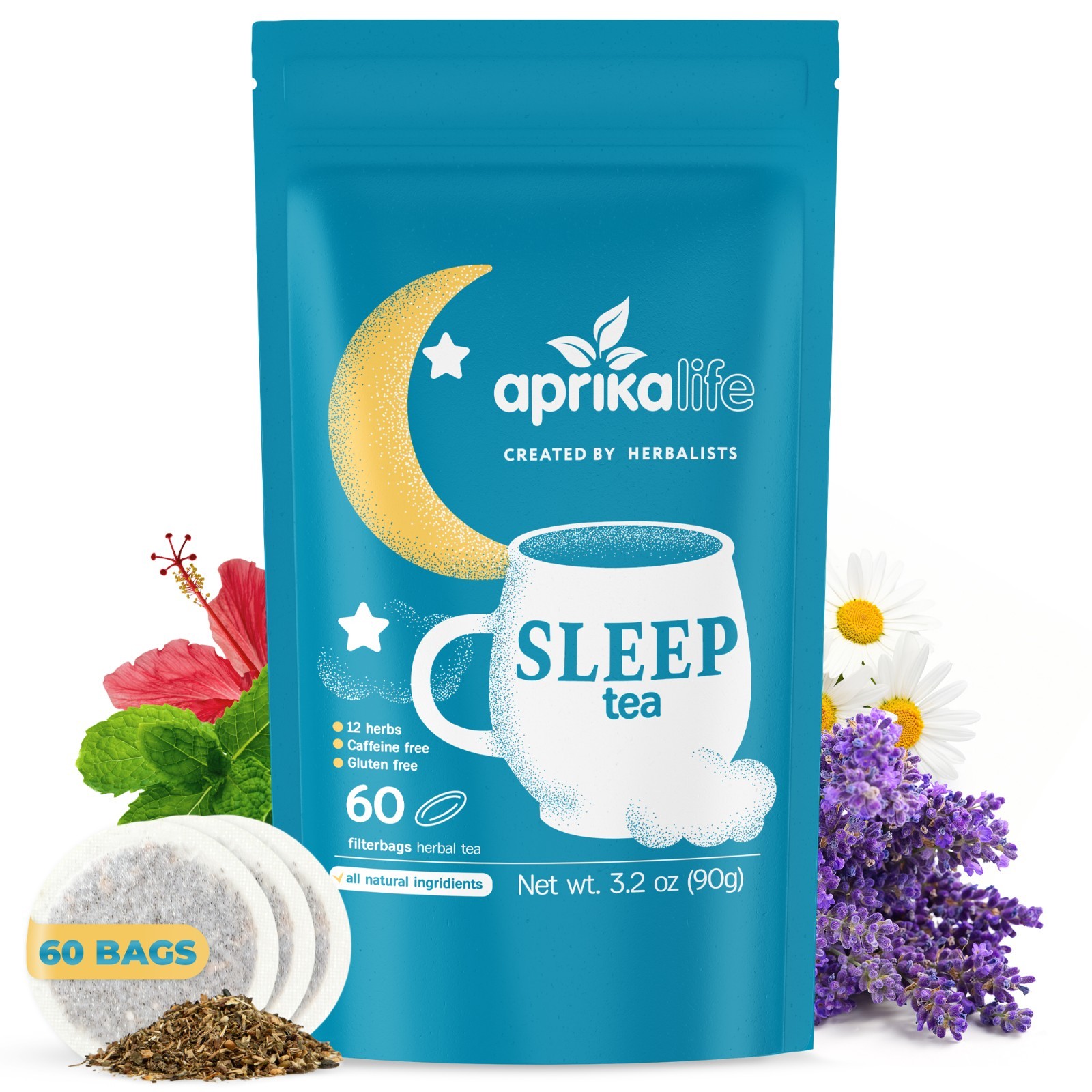 Chamomile Tea, Peppermint Tea, Sleep Tea, Calm&Relax, Herbal Teas, No Caffeine gallery