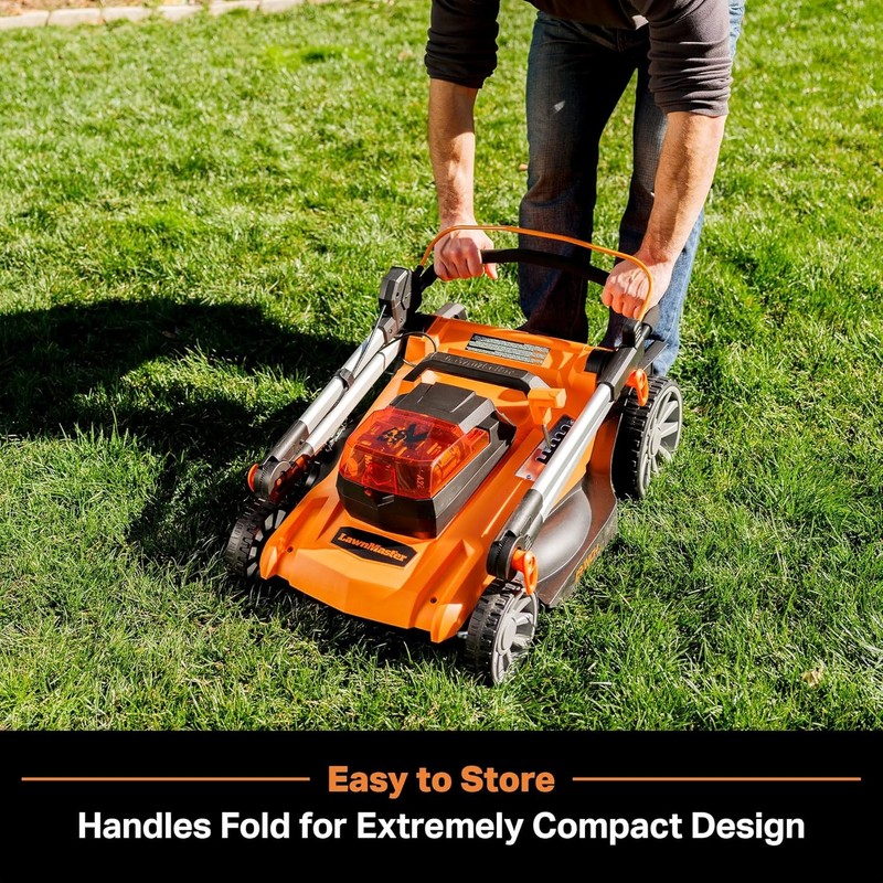 LawnMaster CLMF4819A 48V MAX Electric Lawn Mower, 19-inch Brushless Cordless gallery
