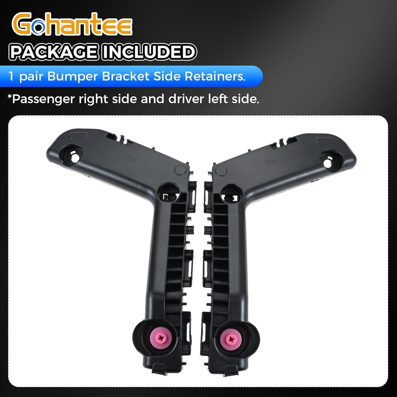 Gohantee Front Bumper Bracket Compatible with Toyota Corolla 2017 2018 2019 Bump gallery