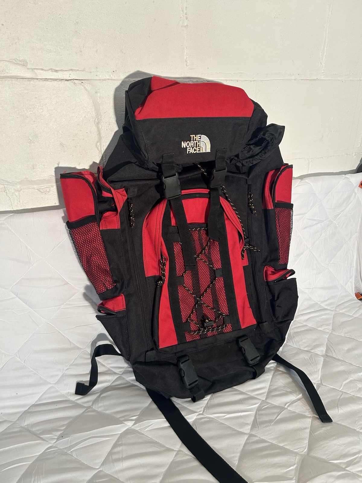 Vintage The North Face Hiking Backpack Red