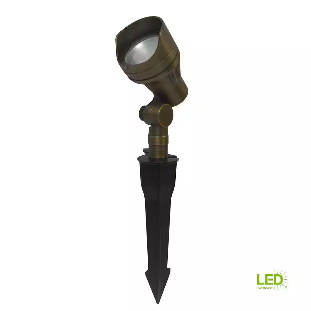 Home Decorators LED Flood Light Low Voltage Uplight in Bronze Finish 250 Lumen gallery
