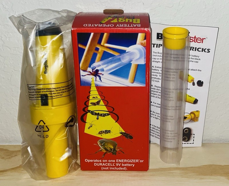 BugBuster BB100 Cordless Bug Catcher & Vacuum Adults & Kids Battery Operated NIB gallery