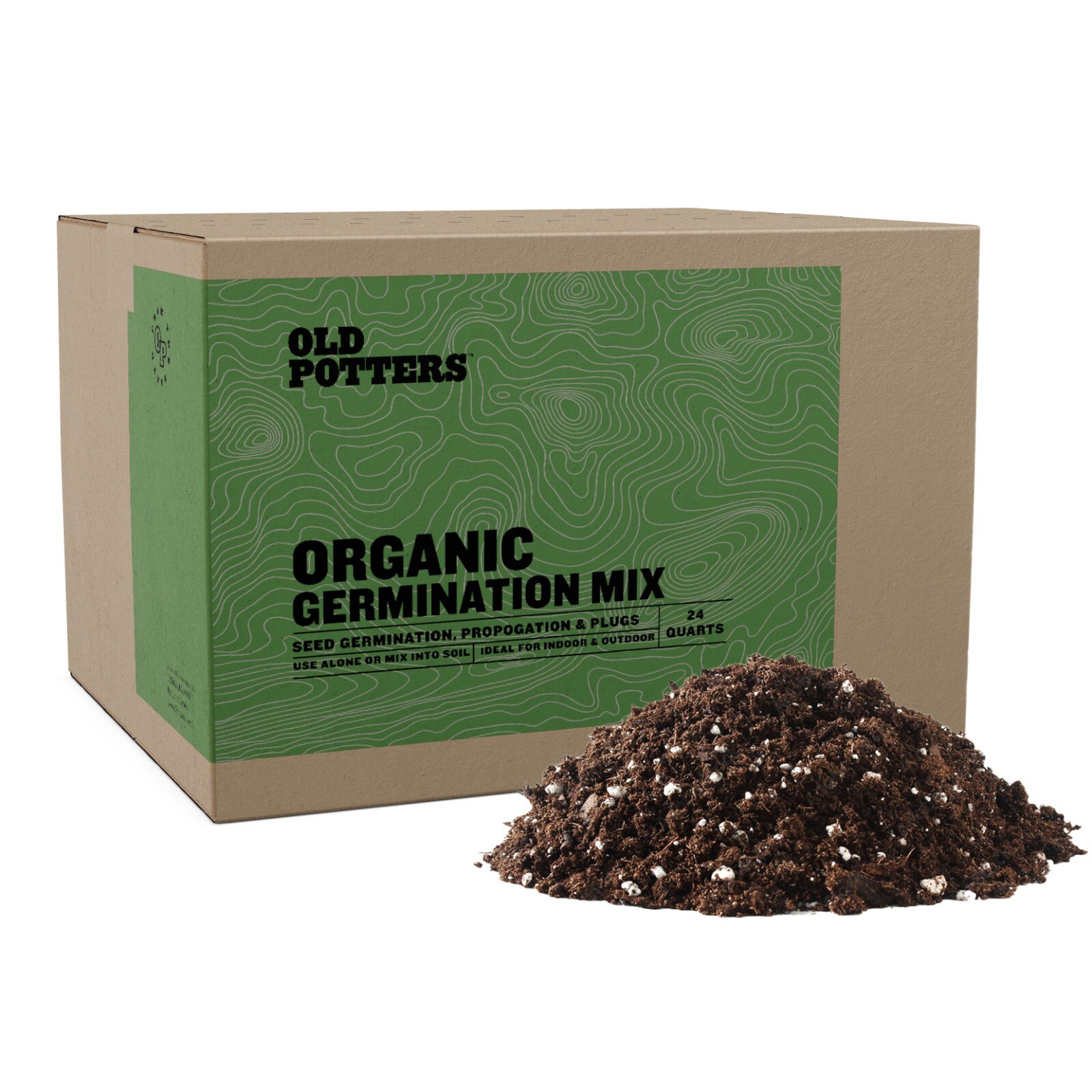 Germination Mix: Peat Moss, Perlite & Vermiculite - pH Balanced, 24 Quarts. gallery
