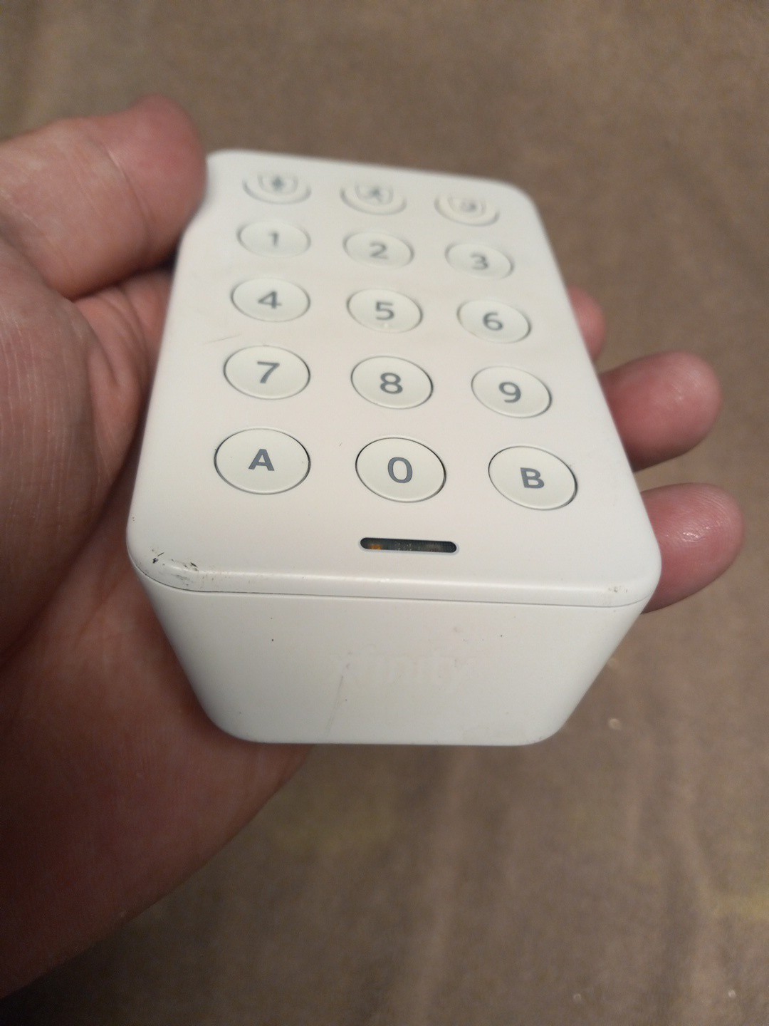 Xfinity XHK1-UE Security Alarm Keypad White Home Security No Back Battery Cover gallery
