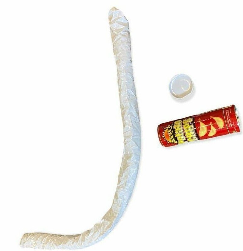 Potato Chips Snake Can Spring Pop - Fun Classic GaG Prank Joke Clown Party Toy gallery