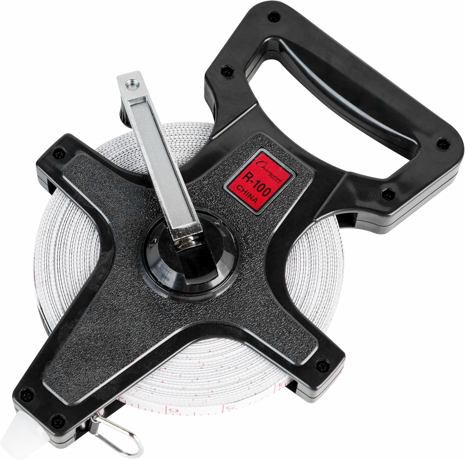 Open Reel Measure Tape, 100 Ft, 30 Meters, with Metal Spike gallery