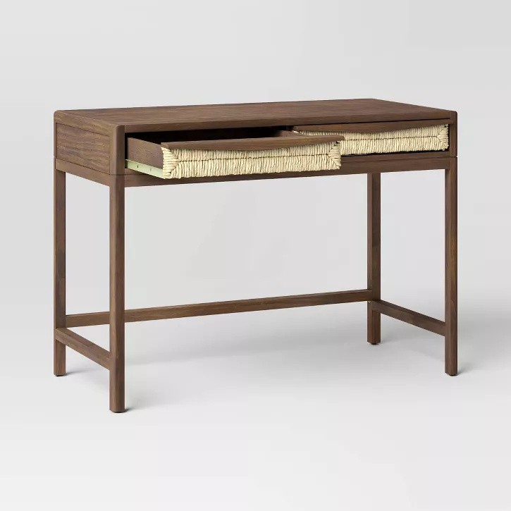 Withania Desk with Drawers - Threshold Wood Composite, Home Office Furniture gallery