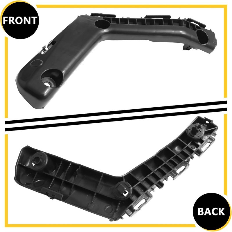 BXZ Front Bumper Cover Retainer Bracket Hold Mount Pair 2Pcs For Toyota Corolla gallery