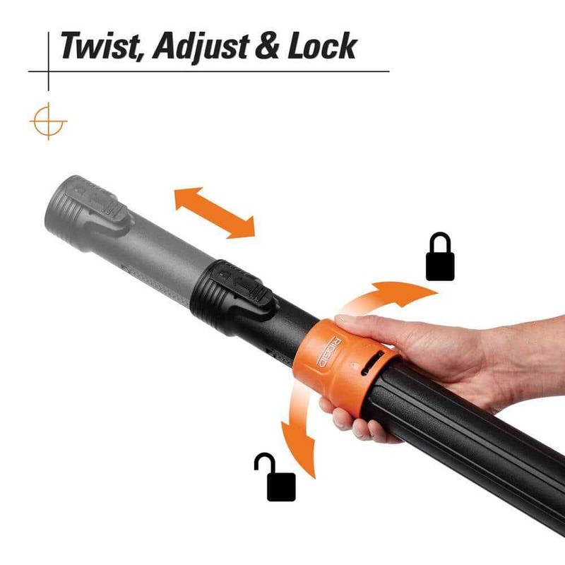 2-1/2 In. Locking Telescoping Extension Wand Accessory Shop Vac Attachment for R gallery