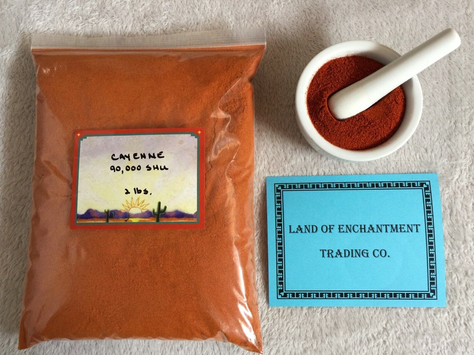 CAYENNE CHILE POWDER 90,000 SHU 2 LB. Fresh! USA SELLER FREE SHIPPING! gallery