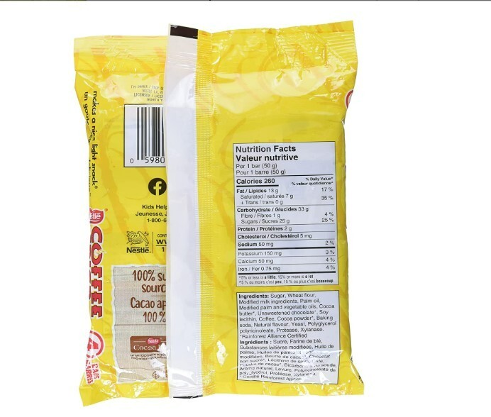 4 NESTLE COFFEE CRISP FULL SIZE CHOCOLATE BARS - MADE IN CANADA gallery