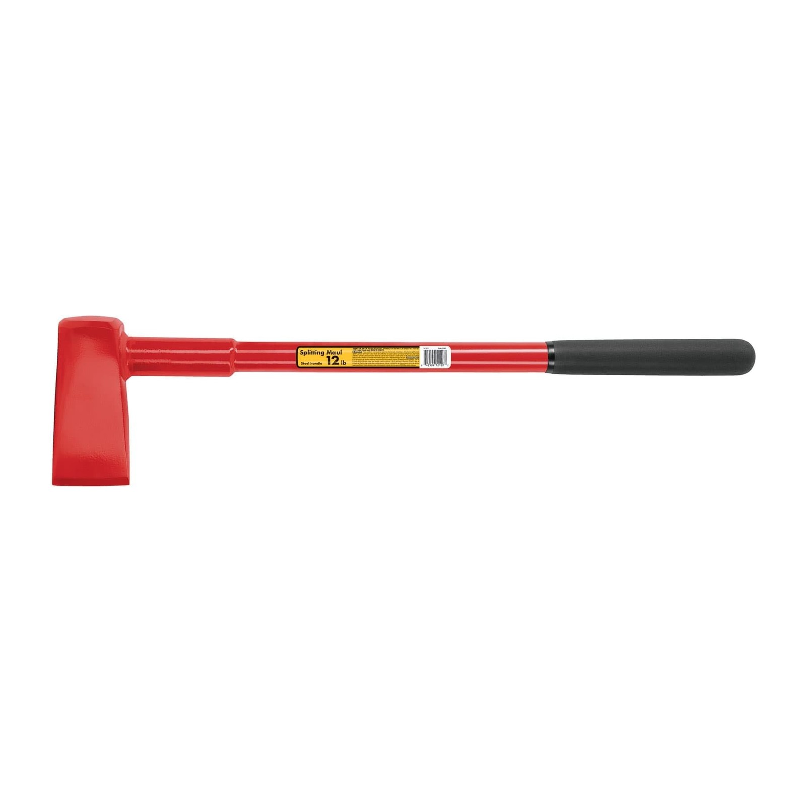 Truper 12 lb Splitting Maul, 27-Inch High-Strength Steel Handle, 9-Inch Non-S... gallery