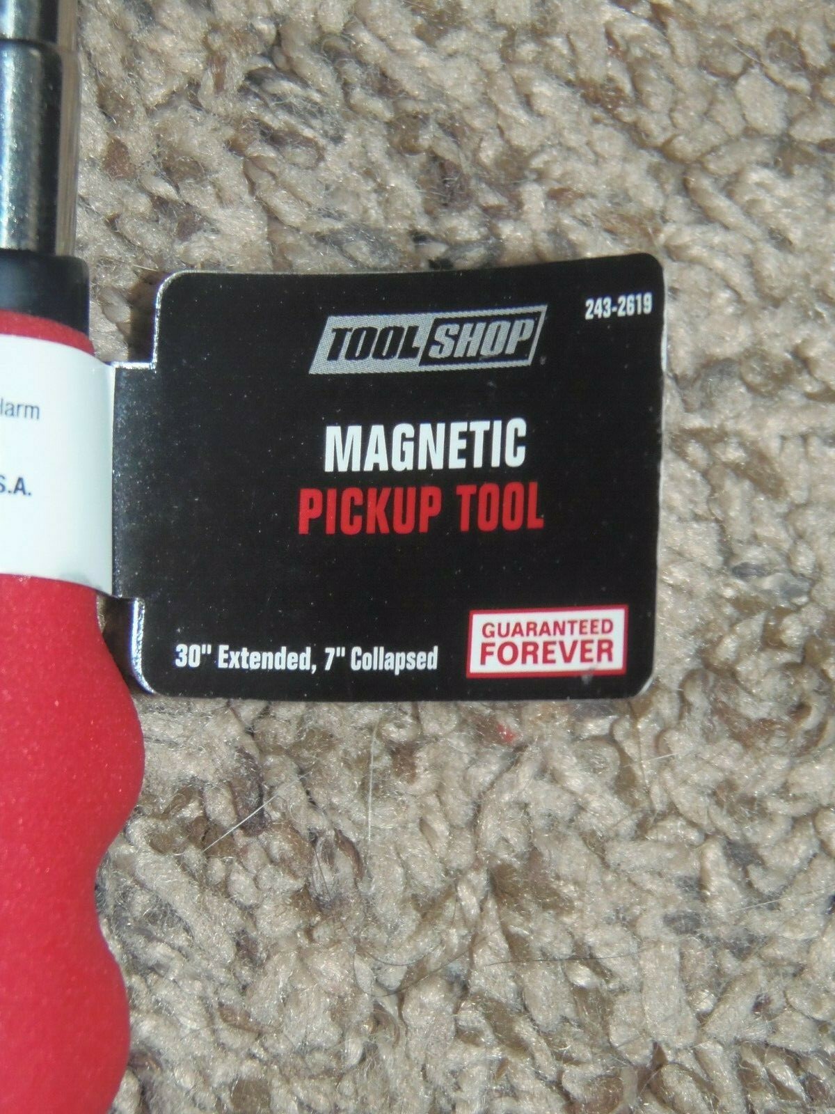 Tool Shop 15 LB. Magnetic Extendable Pickup Tool FAST SHIPPING, UP TO 31"(LB-7) gallery