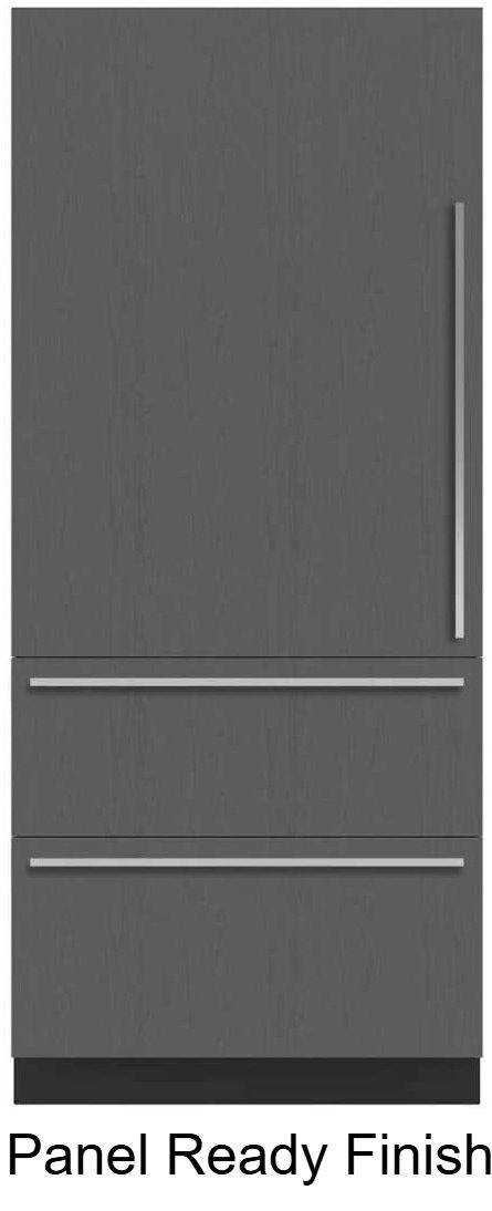 Sub-Zero Designer DET3650CIIDL 36" 3 door Panel Ready Smart Refrigerator/Freezer gallery