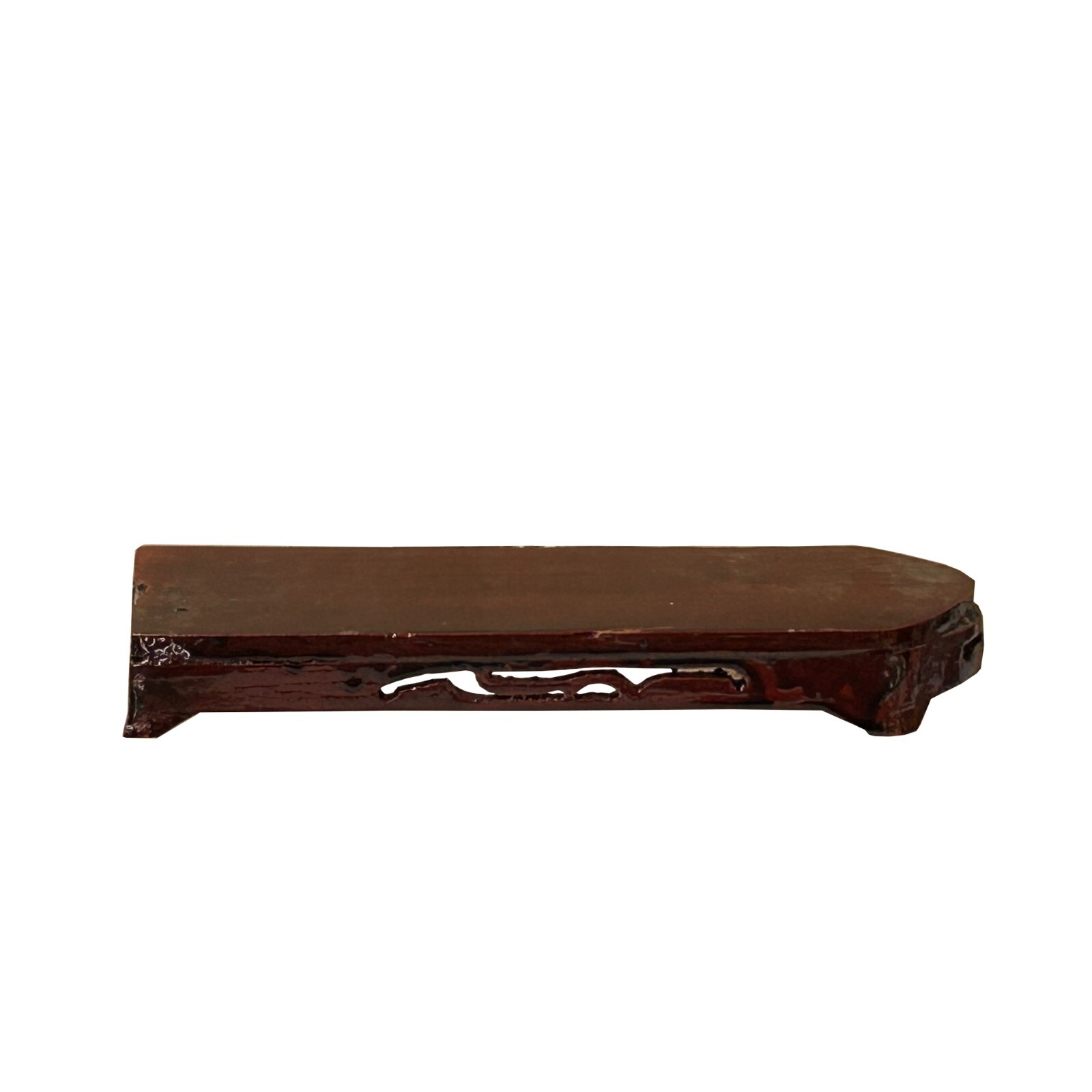 6.5" Medium Brown Wood Rectangular Shape Display Stand Riser Easel ws4110 gallery