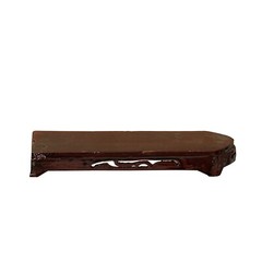 6.5″ Medium Brown Wood Rectangular Shape Display Stand Riser Easel ws4110