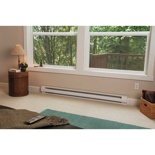 Cadet 8F2000w 96" Electric Baseboard Heater, White, 1500/2000W, 208/240V gallery