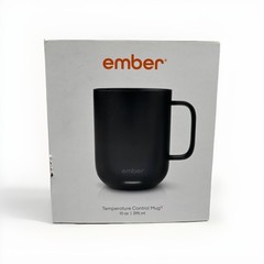 Ember Mug 2 Temperature Control App Smart 10oz w/ Charger & Box TESTED EXCELLENT