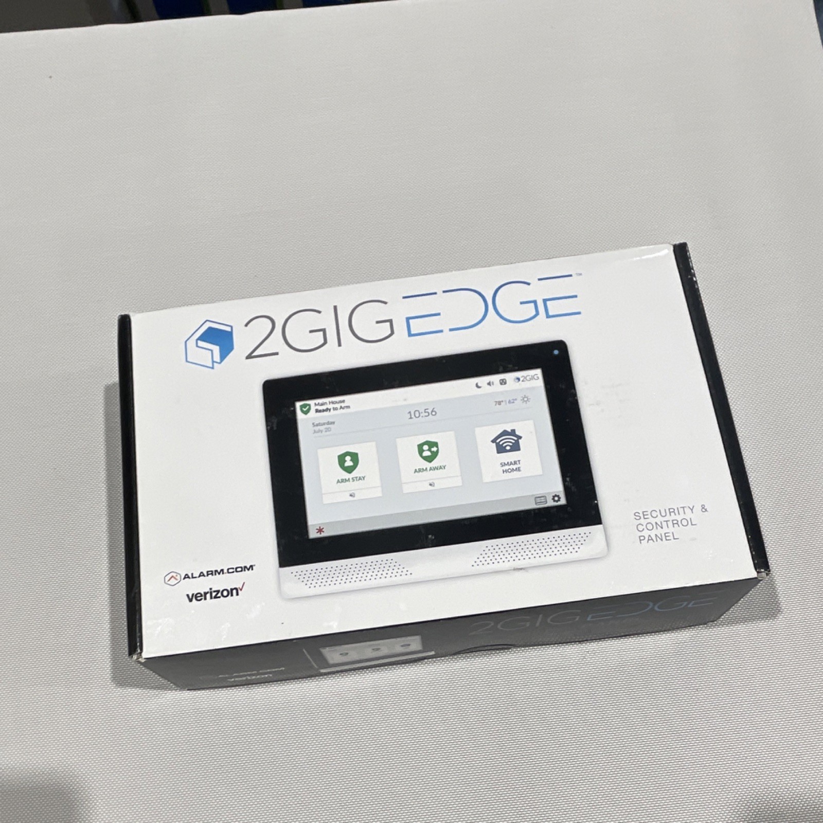 2GIG 2GIG EDGE Security & Control Panel White LTE Wi-Fi Bluetooth 2GIG-EDG-NA-VA gallery