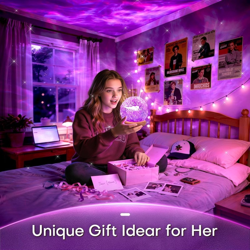Ambient Lighting Projector with 216 Modes RGB Ocean Sunset Northern Lights gallery