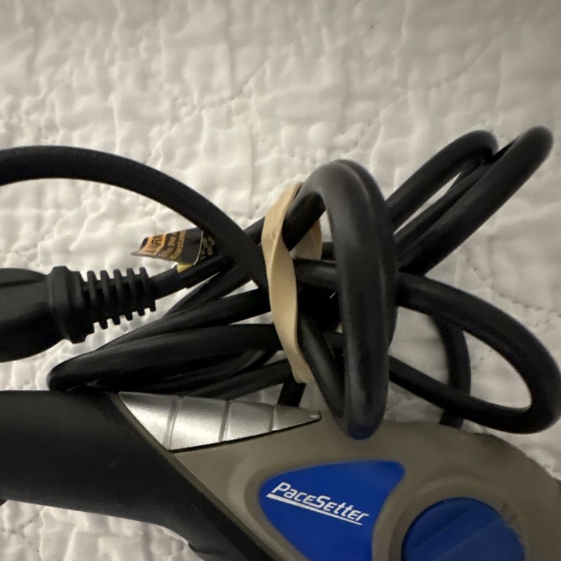 PaceSetter Corded Electric Grout Remover Gray/Blue/Black 120V Used gallery